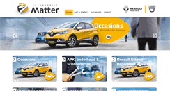 Desktop Screenshot of matter.nl