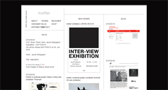 Desktop Screenshot of matter.jp
